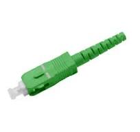 Singlemode SC APC Fiber Optical Connector Simplex 2.0mm boot
