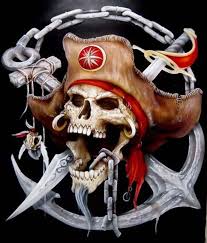 Pin By Mike James On Everything Skull Pirate Art Pirate Tattoo Pirates