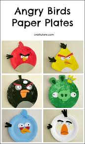 Paper Plate Bird Crafts For Kids Angry Birds Paper Plates A Fun Craft For Kids To Make Bird Paper Craft Bird Crafts Paper Plate Crafts For Kids