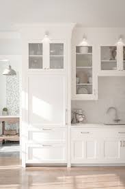 Accent doors and drawer fronts. White Crisp Clean Cabinet Doors Give Your Kitchen A Beautiful Modern Look Find Out More At Na Rehau Co Built In Refrigerator Kitchen Remodel Kitchen Design
