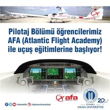 Pilotaj uçuş ücreti euro tr 49 0001 5001 5804 8012 9625 45; Pilotaj Bolumu Ogrencilerimiz Afa Okan Universitesi Facebook