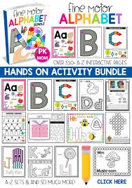 Alphabet mini books are educational and fun. Alphabet Minibooks Preschool Mom