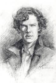 Sherlock drawing, Sherlock art, Sherlock