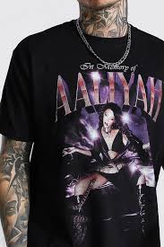 Thanks for visiting our aaliyah shirts homepage on the band shirt archive. Oversized Aaliyah License T Shirt Boohooman