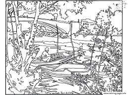 This article will examine fou. Adult Van Gogh Pont De Clichy Coloring Pages Printable