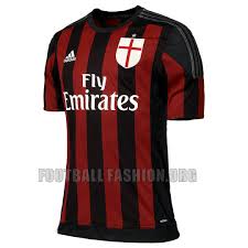 Ac Milan 2015 16 Adidas Home Kit Football Fashion Org Ac Milan Ac Milan Shirt New Football Shirts