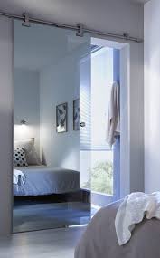 Porte Coulissante Verre Mirage Effet Miroir Porte Coulissante Chambre Design Petite Chambre A Coucher