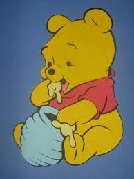 The 5x7 and 8.5x11 prints are printed on smooth matte archival paper. Baby Winnie The Pooh Eating Honey Winnie The Pooh And Friends Baby Winnie The Pooh Eating Honey Cute Winnie The Pooh Winnie The Pooh Drawing Winnie The Pooh