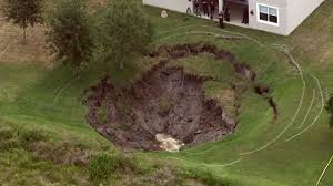 sinkhole horror: family's florida house