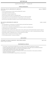 What should you pay your administrative assistant? Real Estate Administrative Assistant Resume Sample Mintresume