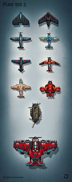 2d Plane Game Art Box 3 Aircraft S And Helicopters Eatcreatures Com By Daniel Ferencak Gameart Gamedesign Cartoon 2dgameart Eatcreatures Danielfe