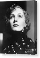 Actress Madge Evans Metal Print by Bettmann