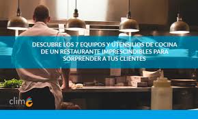 Maquinaria para panaderías y restaurantes. 7 Equipos Y Utensilios De Cocina De Un Restaurante Imprescindibles