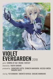 Юй исикава, дайсукэ намикава, такэхито коясу и др. Violet Evergarden Poster In 2021 Anime Titles Anime Films Anime Printables