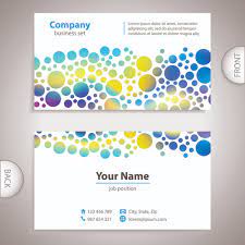 From $9.99 for 250 cards. Excellent Business Cards Front Back Template Vector Free Vector In Encapsulated Postscript Eps Eps Vector Illustration Graphic Art Design Format Format For Free Download 521 69kb