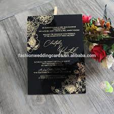 Wholesale Unique Rose Design Wedding Invitations Creative Blank Acrylic Wedding Ceremon Buy Wedding Invitations Acrylic Wedding Invitations Wedding Invitations