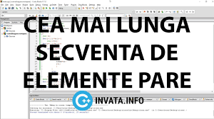 Cea Mai Lunga Secventa De Elemente Pare Vectori C Invata Info