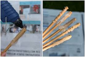 Harry Potter Zauberstabe Basteln Fur Die Party Elf19 De Zauberstabe Basteln Harry Potter Geburtstagsparty Ideen Harry Potter Zauberstab