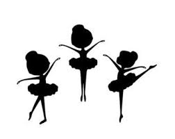 Black And White Dancer Silhouette Black And White Dance Cartoon Pin On Bailarinas De Ballet