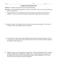 What are the four basic functions of a computer system? Chemistry Average Atomic Mass Worksheet Answer Key