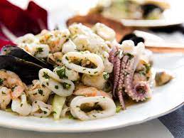 Italian Seafood Salad Insalata Di Mare Recipe Recipe Sea Food Salad Recipes Italian Seafood Salad Recipe Italian Seafood Salad