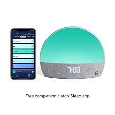 I started by plugging in the. Hatch Restore Sound Machine Smart Light Personal Sleep Routine Bedside Reading Light Wind Down Content And Sunrise Maternal Instincts Night Nannies Newborn Care And Baby Sleep