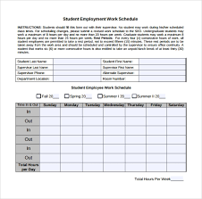 Gtsak.info closely linked to the above, the schedules must be predictable, not only for the good of the manager but also by the employee. Free 26 Samples Of Work Schedule Templates In Google Docs Google Sheets Excel Ms Word Pages Psd Pdf