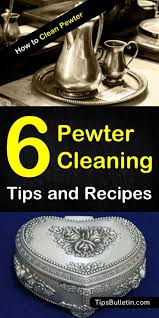 Discover The Secrets For How To Clean Pewter You Can Clean Your Pewter Jewelry Plates And Tray Using Ine How To Clean Pewter Cleaning Hacks Cleaning Jewelry
