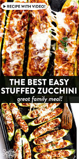 Easy Ground Beef Zucchini Boats In 2020 Zuchinni Recipes Zucchini Boats Recipe Ground Beef Beef Zucchini Boats