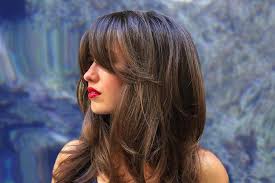 Bangs hair clip in human hair bangs clip on bangs with temple 100% remy human hair bangs extensions french bangs air bangs neat bangs with temples clip on fringe bangs (#1b/natural black, one clip in) 3.4 out of 5 stars 73. Long Hair With Bangs Styling Ideas Lovehairstyles Com