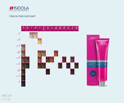 indola intensive tone on tone color chart hair colour