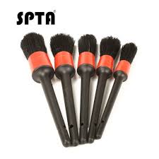 Here is the best way to clean your boar bristle brush: Spta Car Detailing Brush Cleaning Natural Boar Hair Brushes Auto Detail Tools Products 5pcs Wheels Dashboard Shopee Malaysia