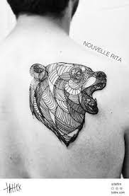 150 Inspiring Bear Tattoos Meanings Ultimate Guide June 2021 Bear Tattoo Designs Geometric Bear Tattoo Bear Tattoo