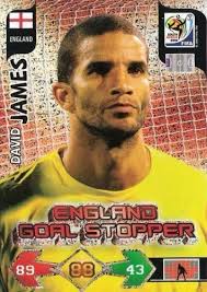 Sale Trading Card David James Goal Stopper England Panini Adrenalyn XL UK  Edition 2010