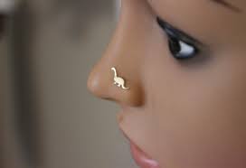 Dinosaur Nose Stud Nose Ring Dinosaur Cartilage Etsy