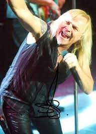 Bernie Shaw SINGER "URIAH HEEP" autograph, In-Person signed photo