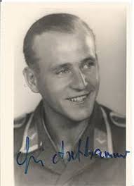 Ww2 Luftwaffe Fighter Ace Frank Neubert Kc Signed 6 X 4