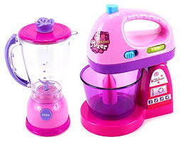 Happy Kitchen Blender And Mixer Kitchen Appliances Toy Set For Kids With Light Up Swirling Colors Click Happy Kitchen Kitchen Blenders Kitchen Sets For Kids