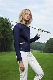 Boyfriend Winter Golf Sweater I Women S Golf Apparel I Tarzi Sport Cute Golf Outfit Golf Outfit Golf Outfits Women