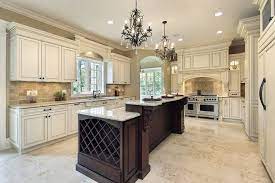 Jenuel kitchen island with granite top. Luxury Kitchen Ideas Counters Backsplash Cabinets Designing Idea