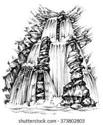 Draw Water Fall We Have Long Thought How To Make This Instruction More Detailed And Pencil drawings of love pencil drawings drawing videos fall drawings pencil drawings easy painting waterfall drawing art black and white landscape. draw water fall we have long thought