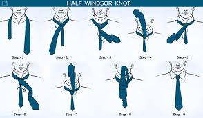 In this video, we learn how to tie a tie in ten easy steps. How To Tie A Tie Half Windsor Knot Step By Step With Picture