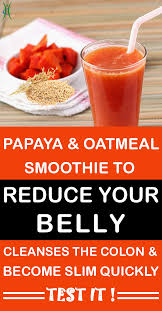 Healthcareer Us Papaya Smoothie Oatmeal Smoothies Detox Drinks