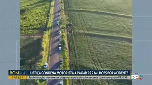 Justiça fixa indenização de R$ 2 milhões por acidente fatal