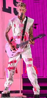 Colson baker (mgk) and derek smith (mod sun) direct this film that features music from baker's latest album, tickets to my downfall (2020). J Lo And Megan Thee Stallion Set Pulses Racing In See Through Ensembles As They Perform At The Amas Daily Mail Online