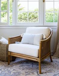 Ideal For Transitional Spaces The Brentes Lounge Chair Features Woven Ratta In 2020 Lounge Chairs Living Room Leather Dining Room Chairs Accent Chairs For Living Room