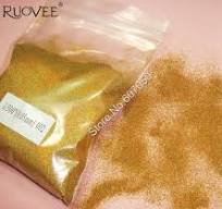 0.05MM 002 Holographic Laser Gold Shining Cosmetic Nail Glitter Dust Powder  for Nail Polish Art Glitter Craft decoration