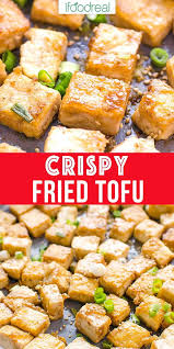 Crispy Pan Fried Tofu The Best Tofu Recipe Best Tofu Recipes Tofu Recipes Healthy Tofu Recipes Easy