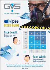 details about gvs spr451 elipse p100 half mask respirator small medium