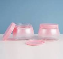Factory Price 300ml Pet Plastic Cosmetic Container Wide Mouth Jar for Scrub  Skin Care Cream Body Butter Pet Jars with Lids
